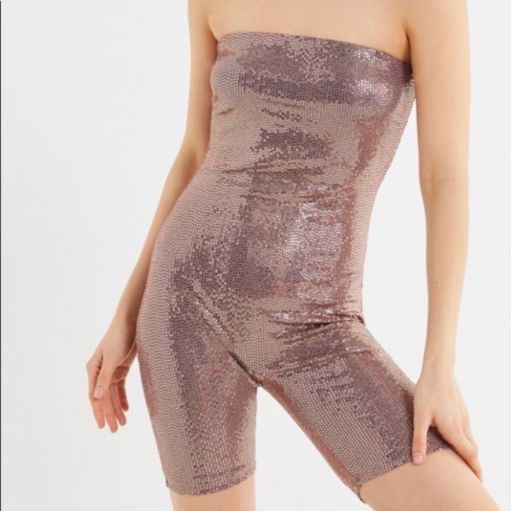 Rose Sequin Romper ! Brand New, Great Deal !